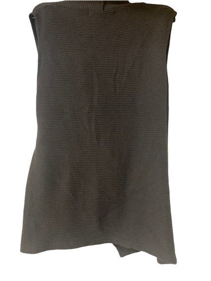 Mickey & Jenny Sz L Green Cotton Sleeveless Sweater Sz L NWT - Picture 3 of 3